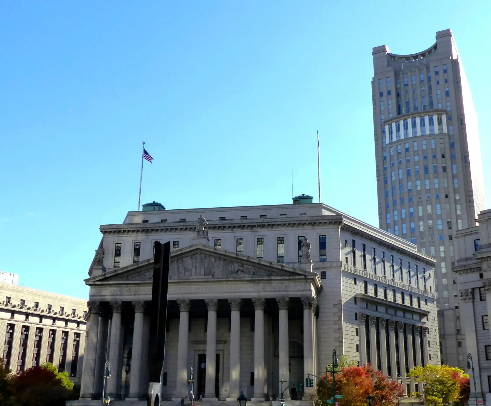 New York County Courthouse at Foley Square, Manhattan